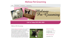 Desktop Screenshot of melrosegrooming.com